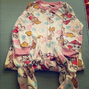 Paw Patrol Skye and Marshall pajamas Size 5T